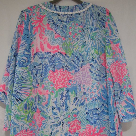 Lilly Pulitzer S Delancey Dress Sink Or Swim - Picture 7 of 8
